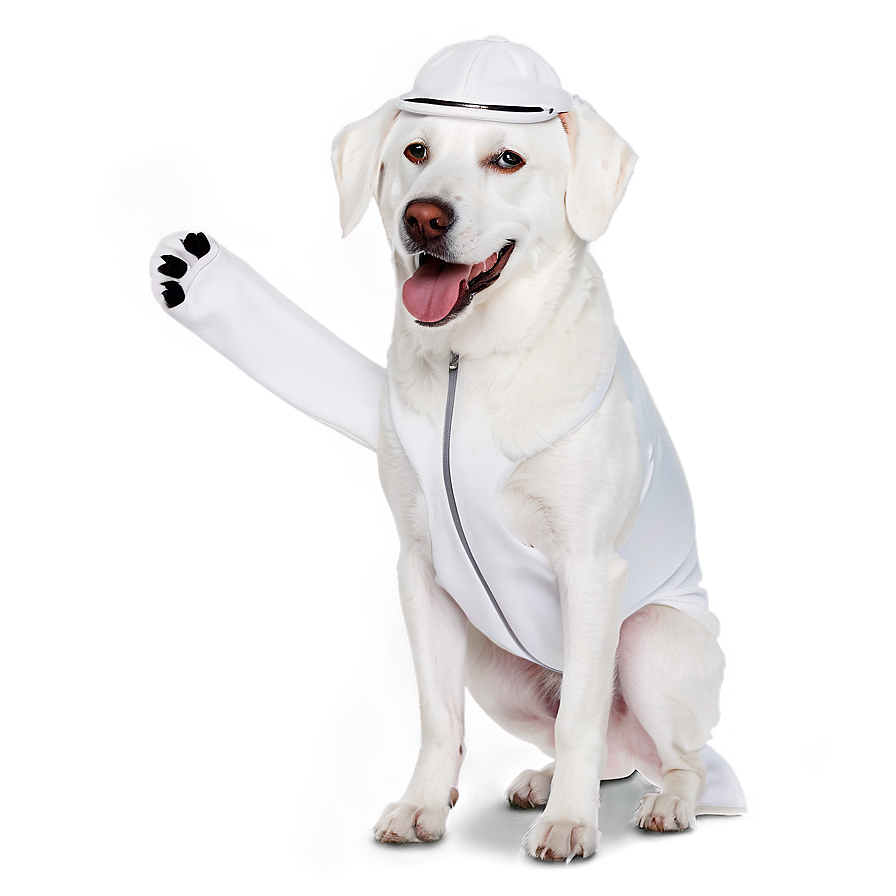 White Dog In Costume Png Fdy96 PNG image