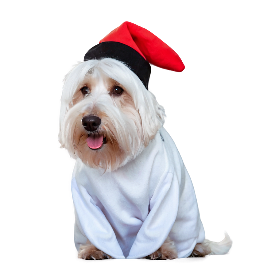 White Dog In Costume Png Oha40 PNG image