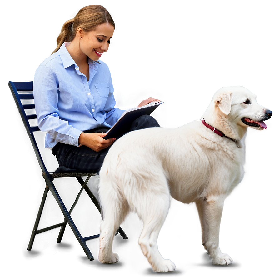 White Dog On Lap Png Hgp19 PNG image