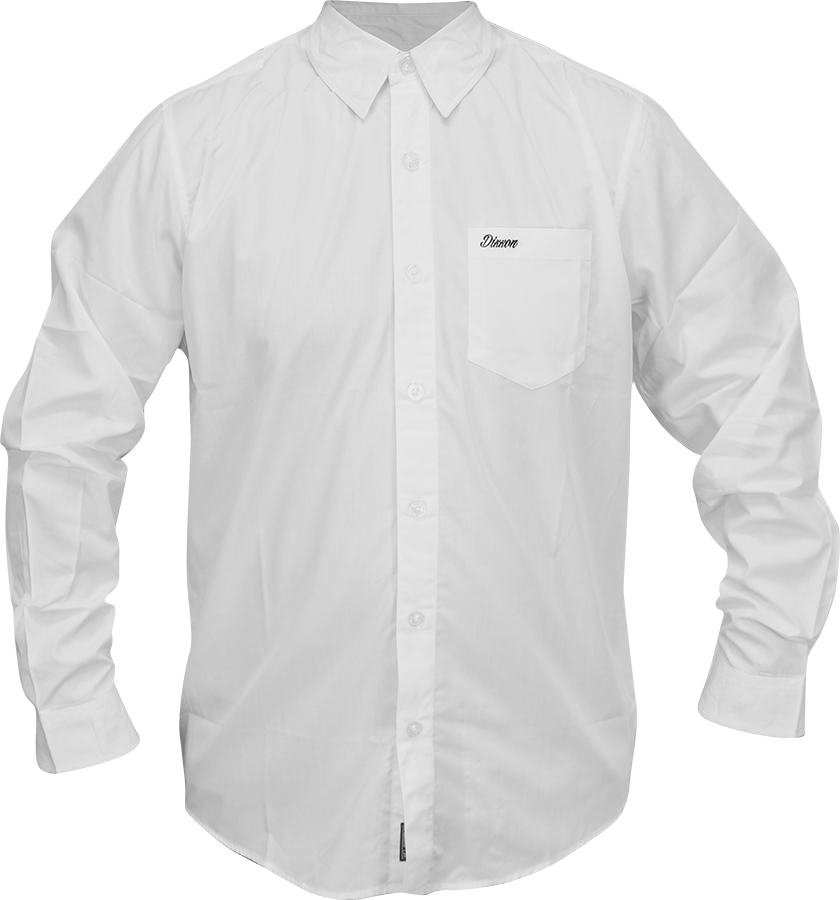 White Dress Shirt Product Display PNG image