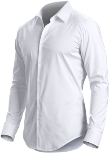 White Dress Shirt Professional Apparel PNG image