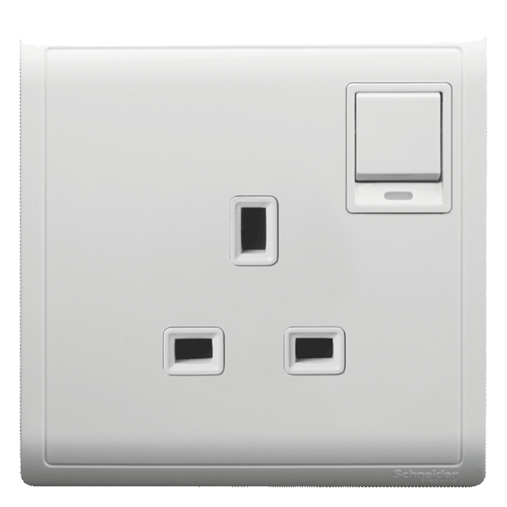 White Electrical Switchand Socket PNG image