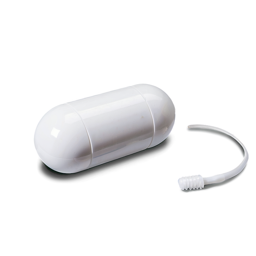 White Empty Capsule Png 06282024 PNG image