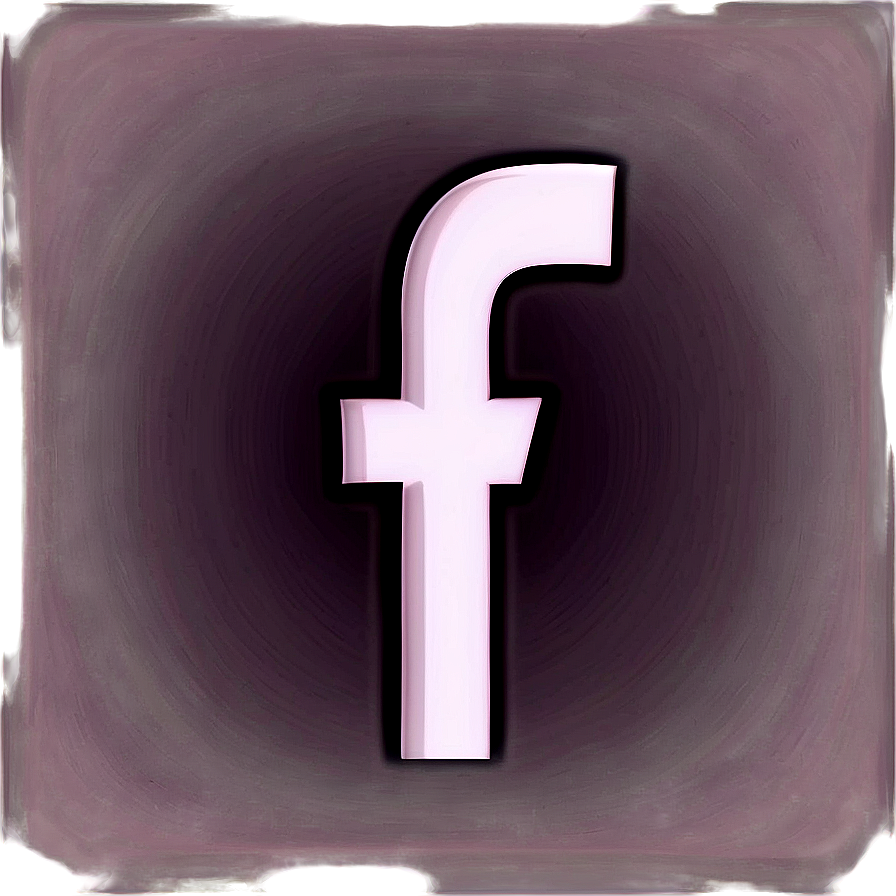 White Facebook Logo For Dark Mode Png 61 PNG image