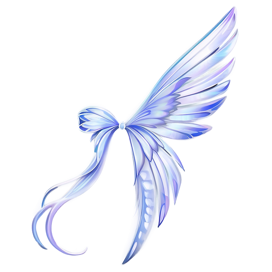 White Fairy Wing Png Fcd PNG image