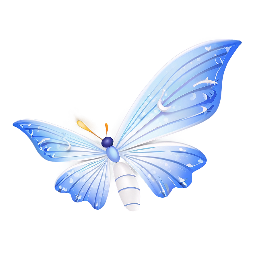 White Fairy Wing Png Ghf70 PNG image