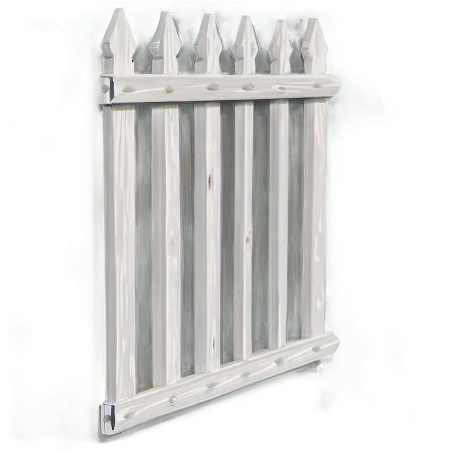 White Fence With Lattice Png Qwg93 PNG image