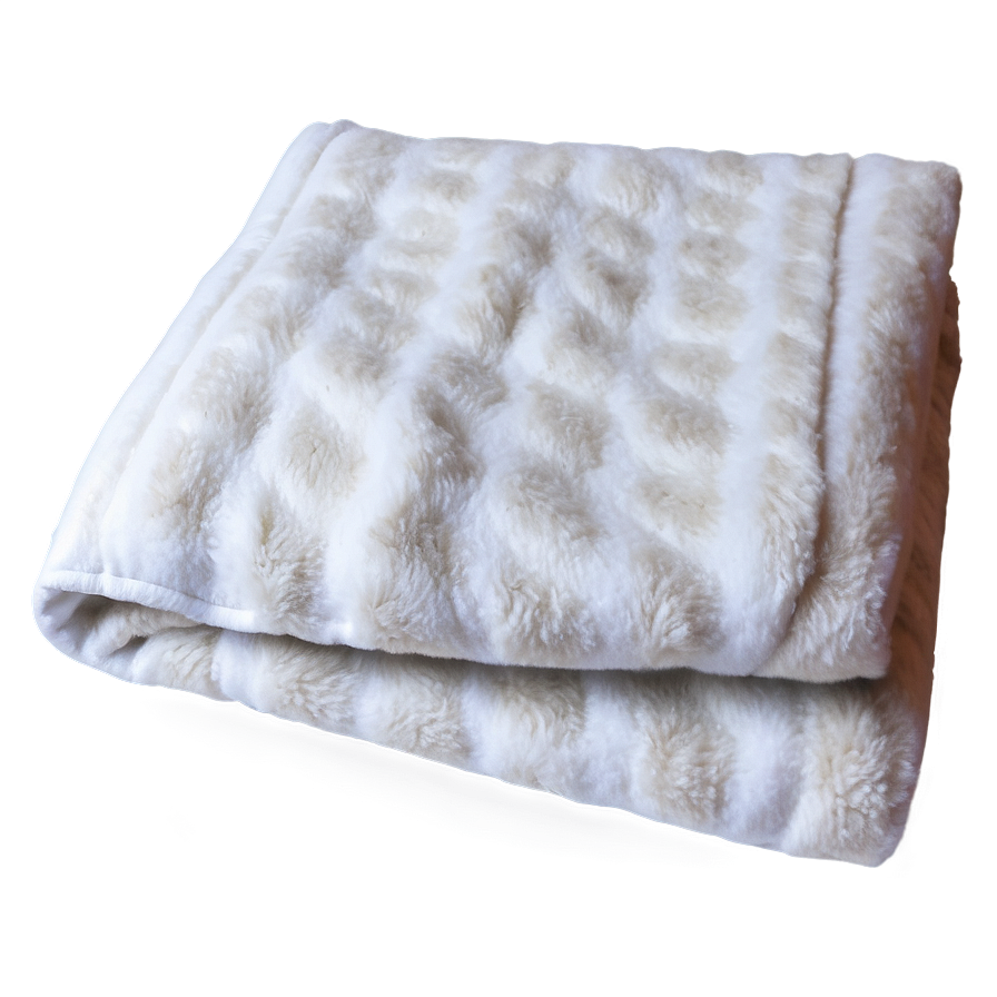 White Fleece Blanket Png Qws PNG image