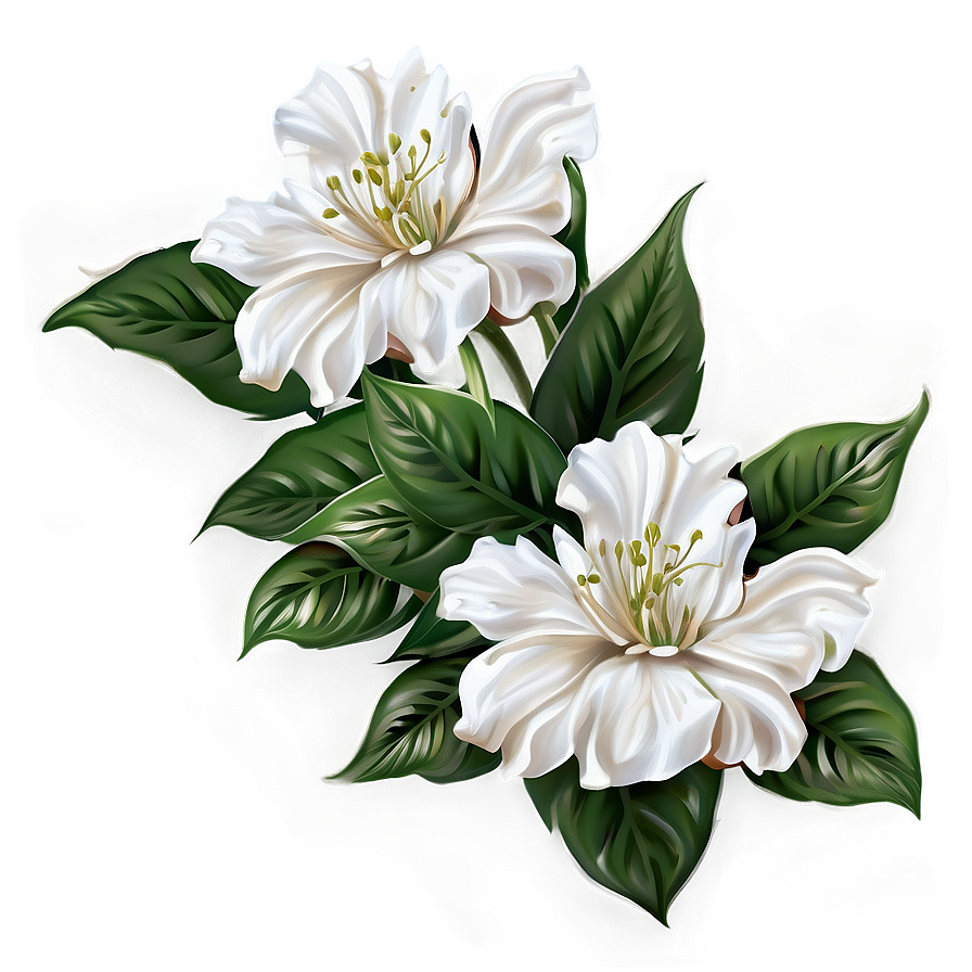 White Flowers Bouquet Png Luk14 PNG image