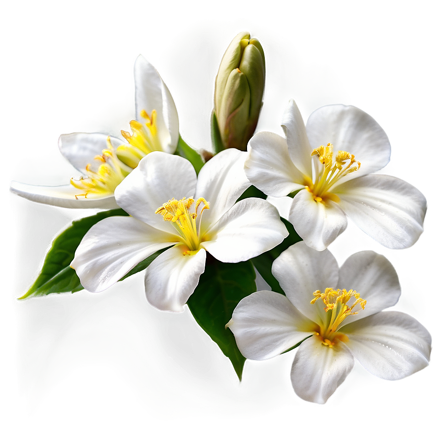 White Flowers Closeup Png 75 PNG image