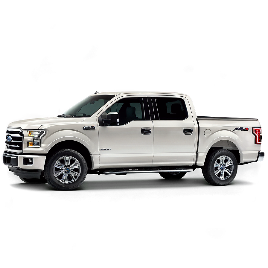 White Ford F150 Xlt Png 06212024 PNG image