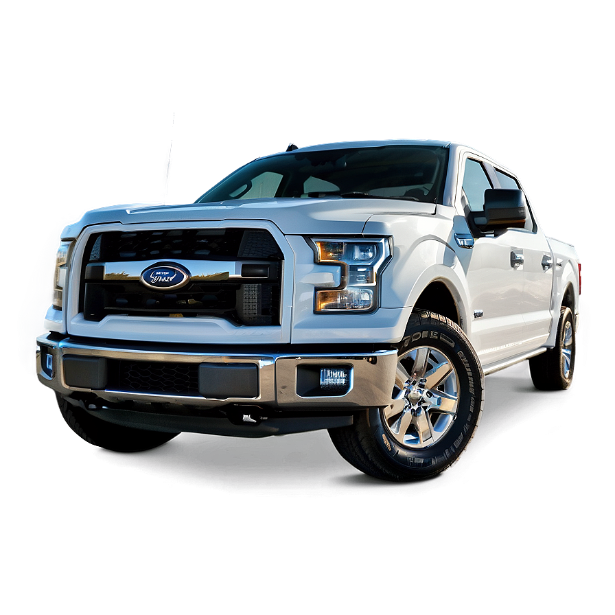 White Ford F150 Xlt Png Wyf67 PNG image