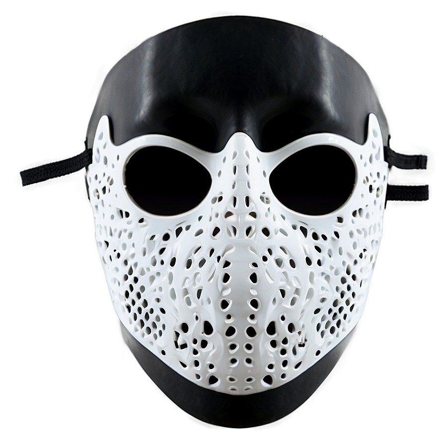 White Full Face Mask Png Nns PNG image