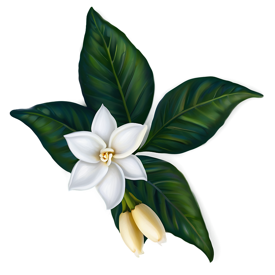 White Gardenias Flowers Png 05242024 PNG image