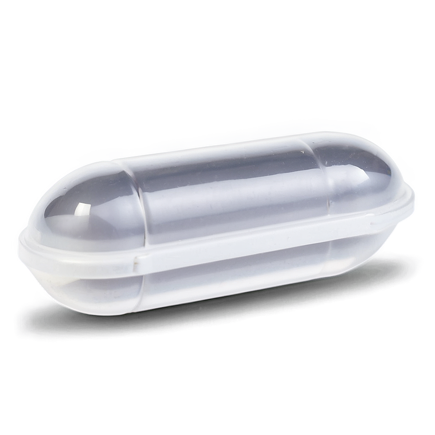 White Gel Capsule Png 06282024 PNG image