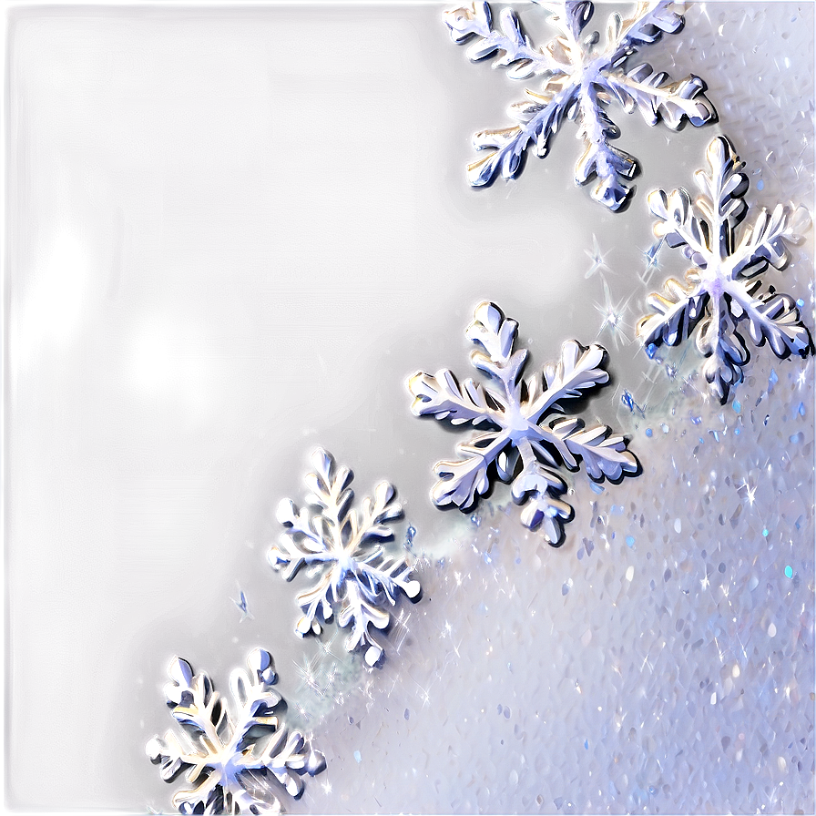 White Glitter Snow Png Mdt PNG image