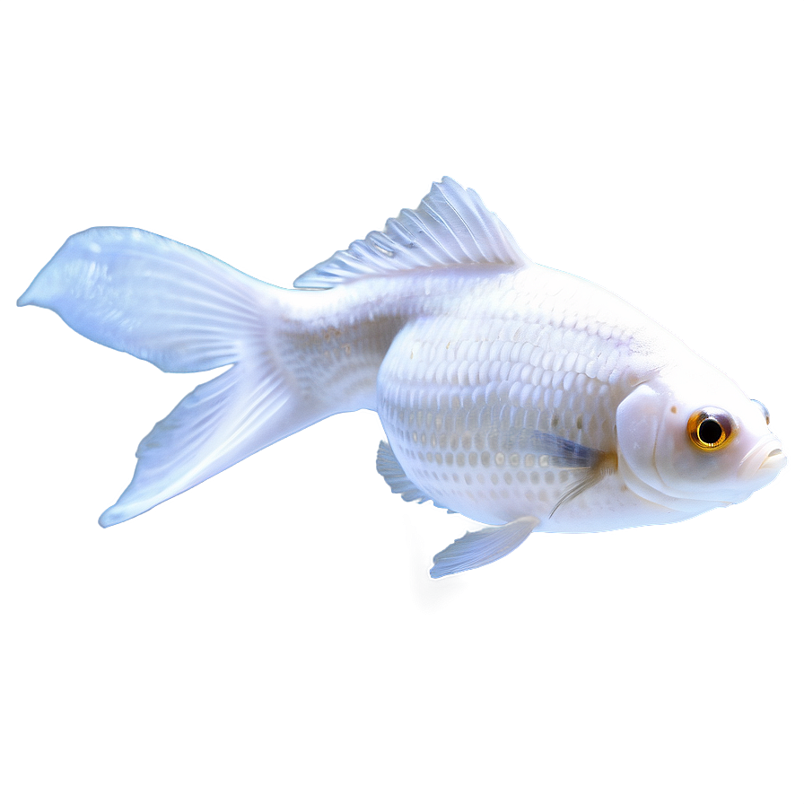 White Goldfish Png Rro PNG image