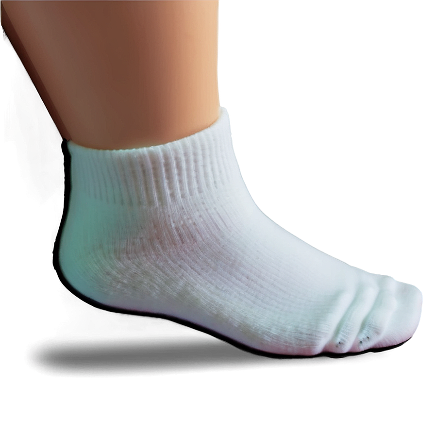 White Grip Socks Png 06272024 PNG image