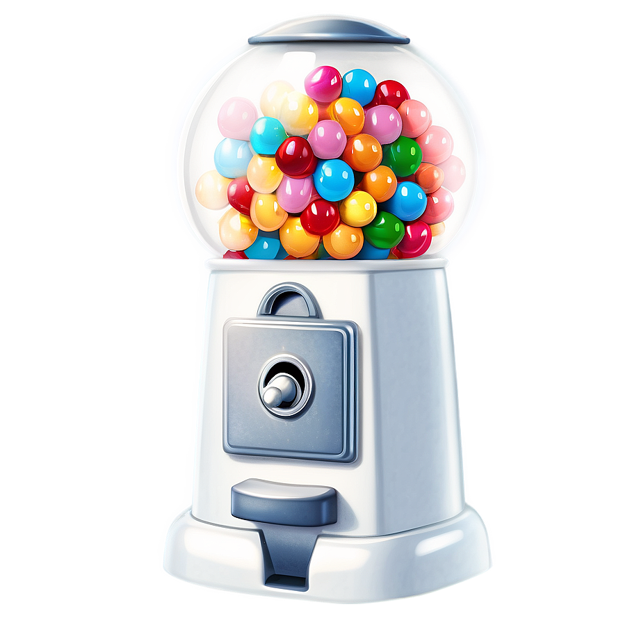 White Gumball Machine Png Yqd47 PNG image