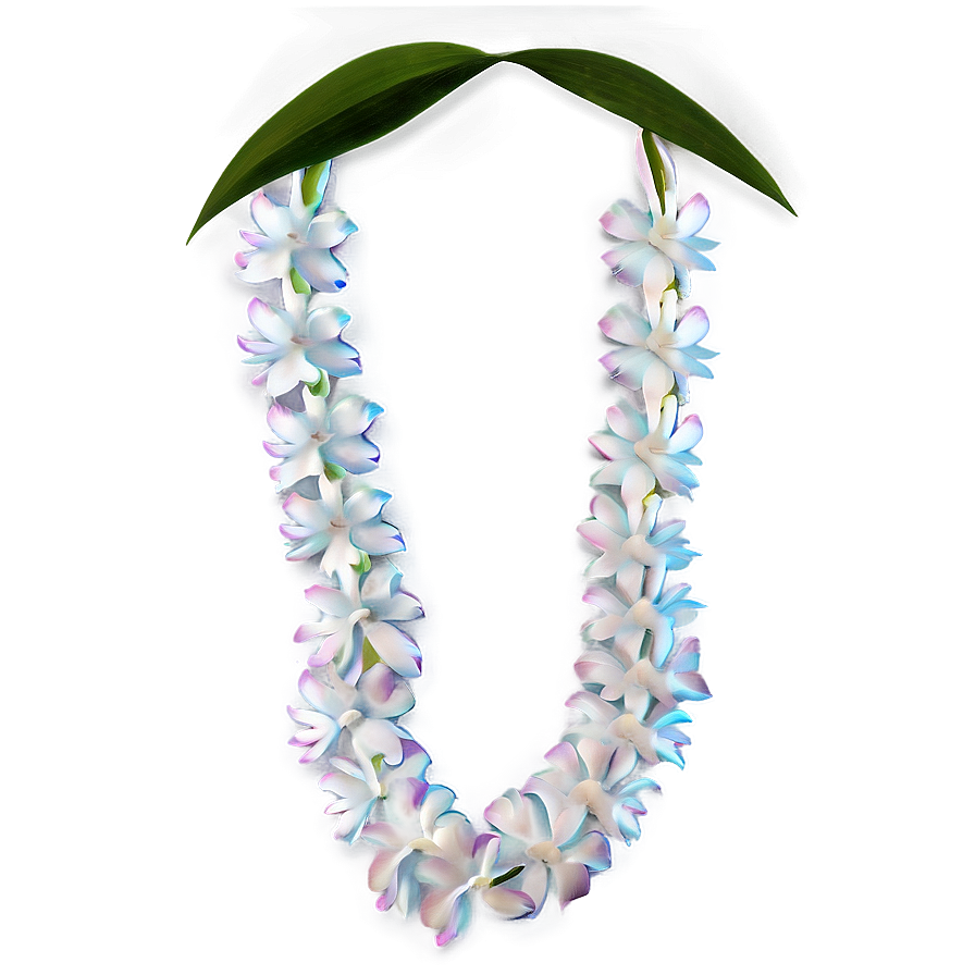 White Hawaiian Lei Png Rjo22 PNG image