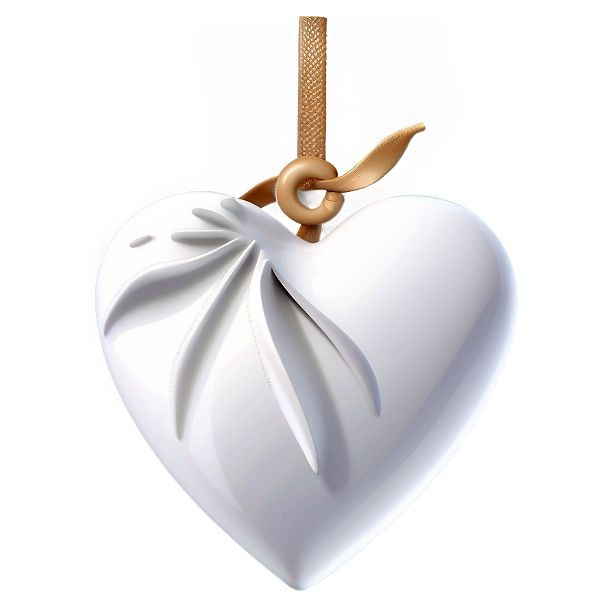 White Hearts Banner Png Mtc13 PNG image