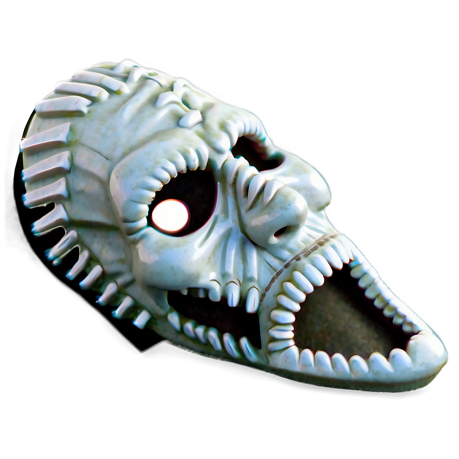 White Horror Mask Png Vdd48 PNG image