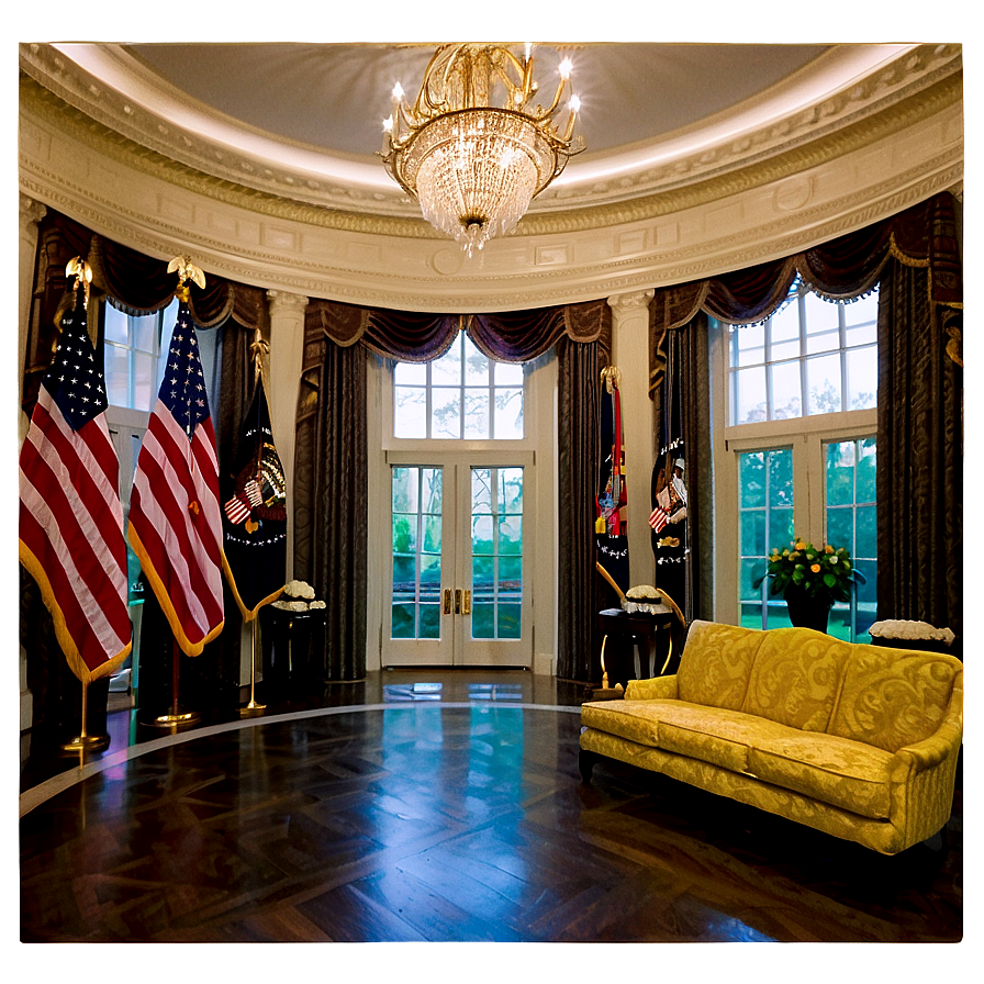 White House State Dining Room Png 06252024 PNG image