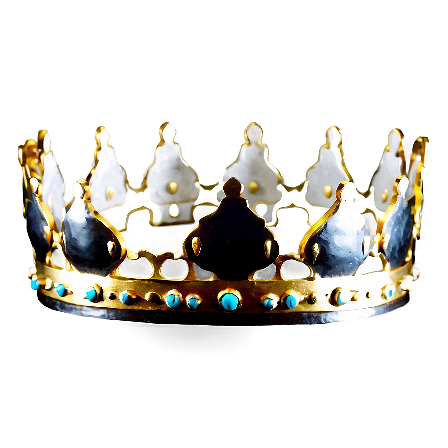 White Iron Crown Png Xck PNG image