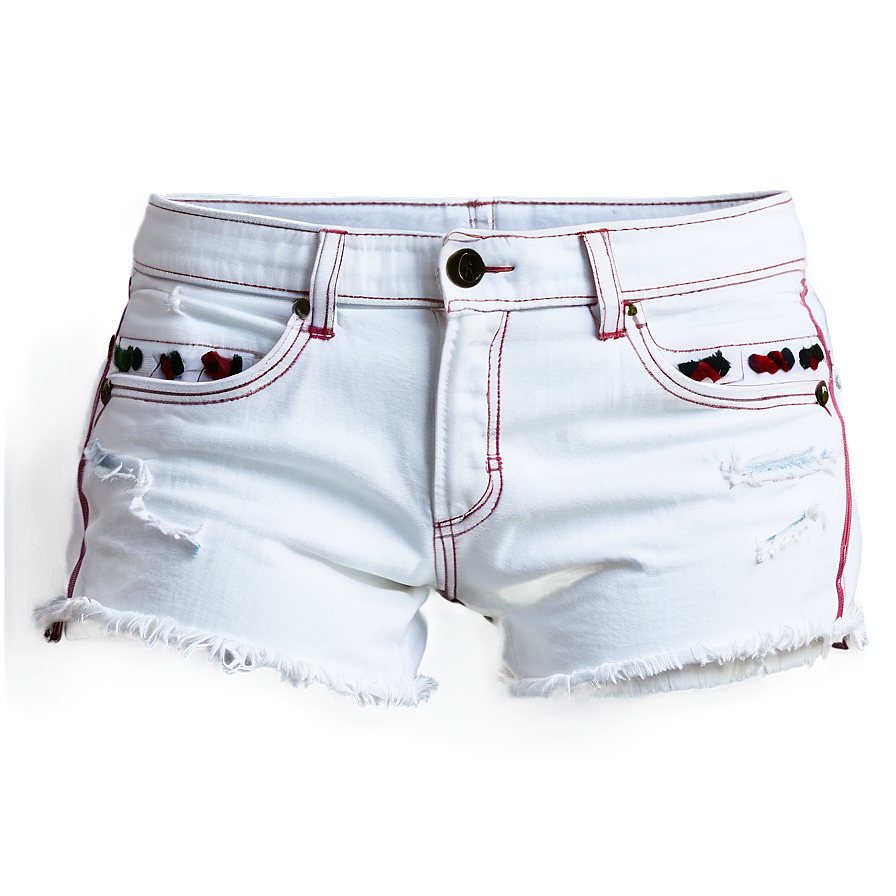 White Jorts Fashion Png 06132024 PNG image