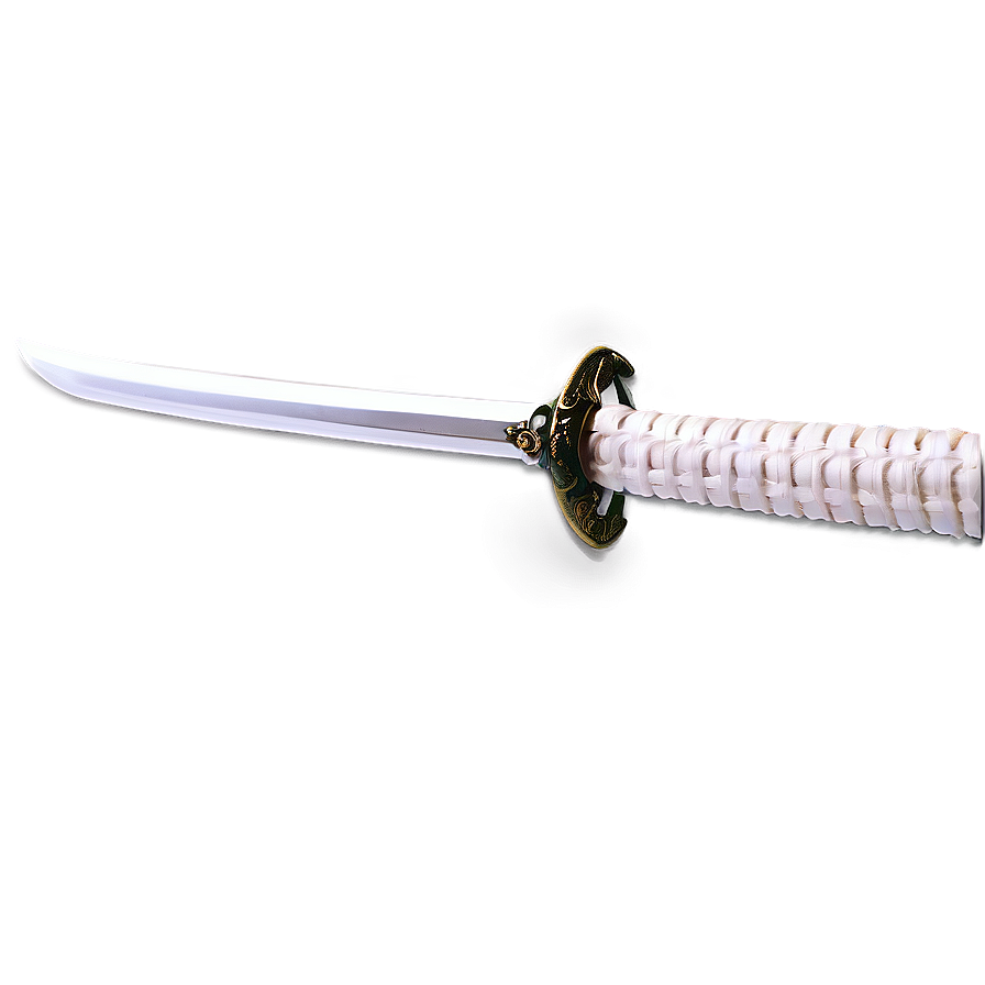 White Katana Png 05252024 PNG image