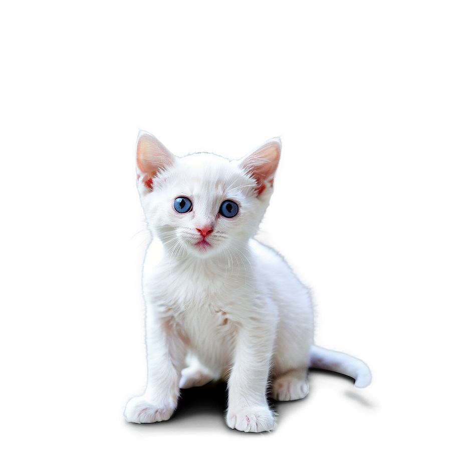 White Kitten Png 11 PNG image