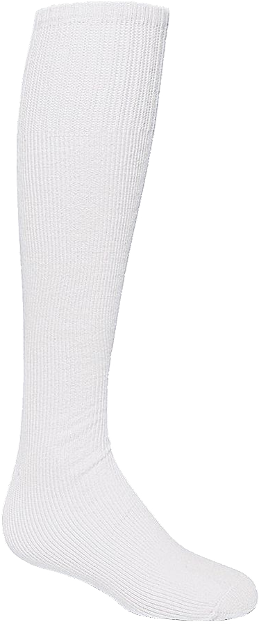 White Knee High Sock PNG image
