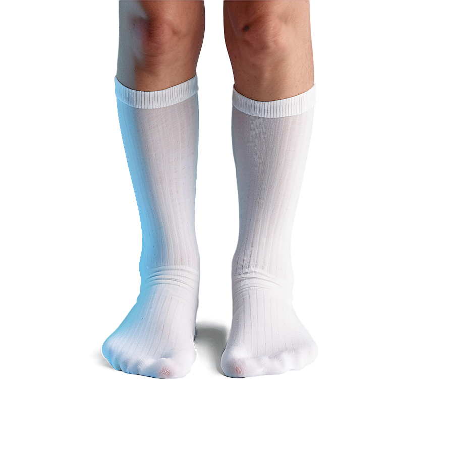 White Knee High Socks Png Arx36 PNG image