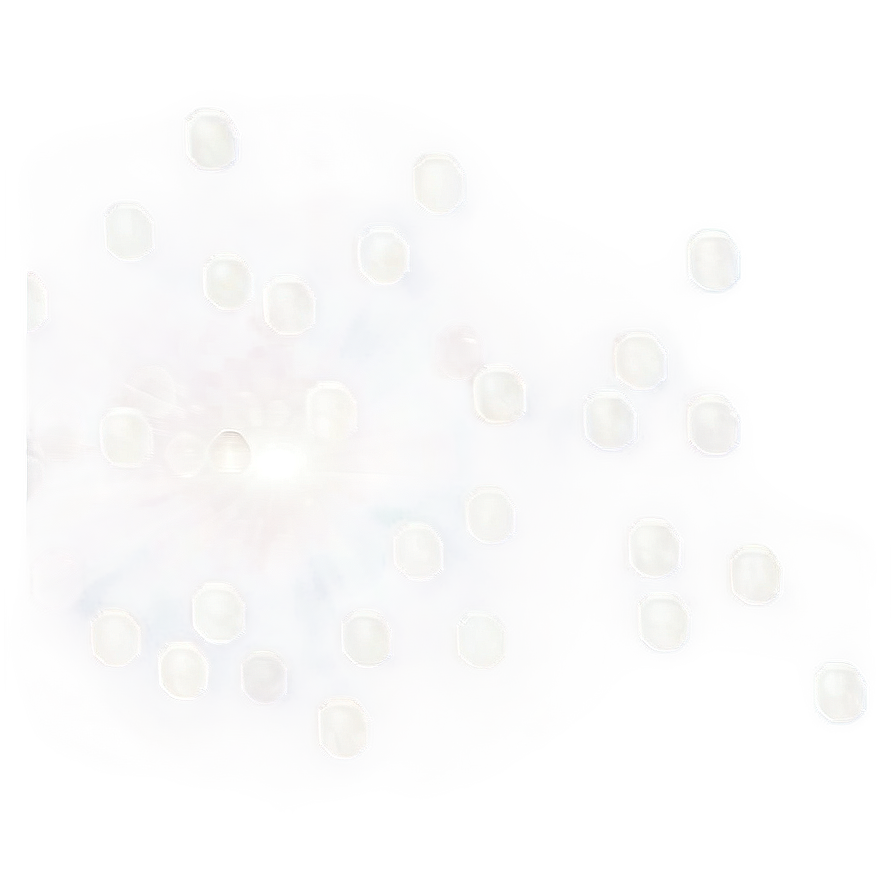 White Light Bokeh Png 37 PNG image