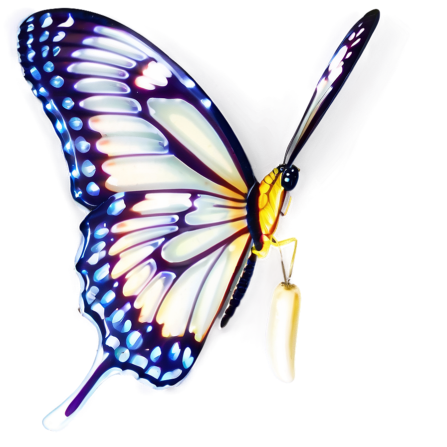 White Light Butterfly Png 33 PNG image