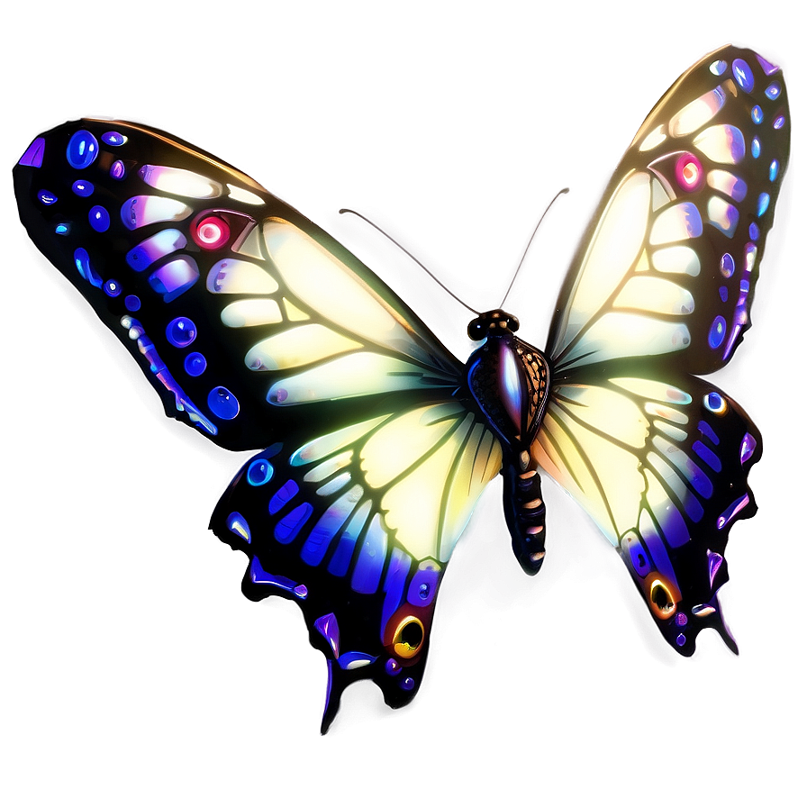 White Light Butterfly Png Qqk47 PNG image