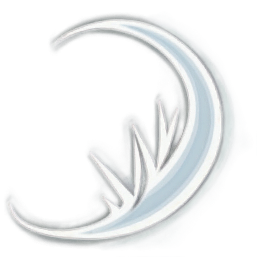 White Light Crescent Png 06202024 PNG image