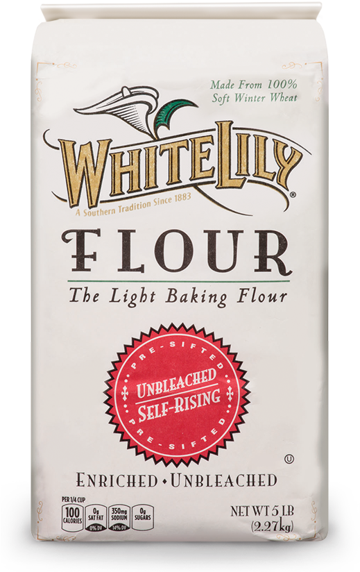 White Lily Self Rising Flour Package PNG image