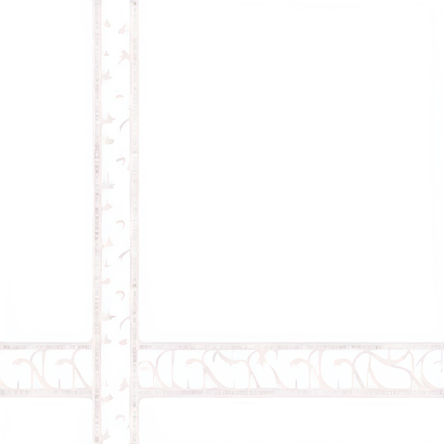 White Lines Border Png 7 PNG image