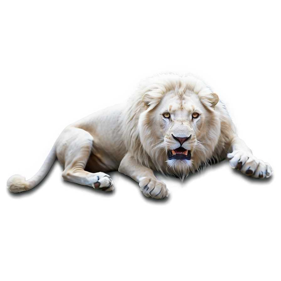 White Lion Rare Png 05032024 PNG image