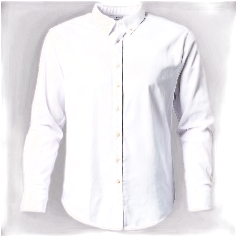 White Long Sleeve Shirt Png 32 PNG image