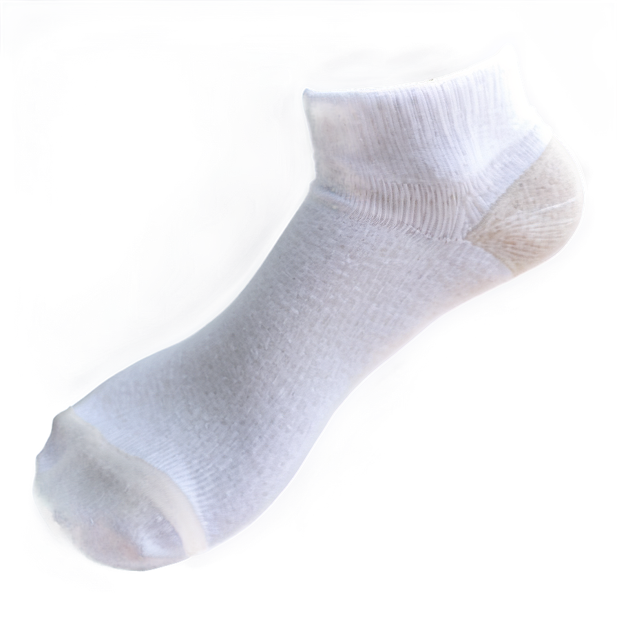 White Low Cut Socks Png Eur27 PNG image