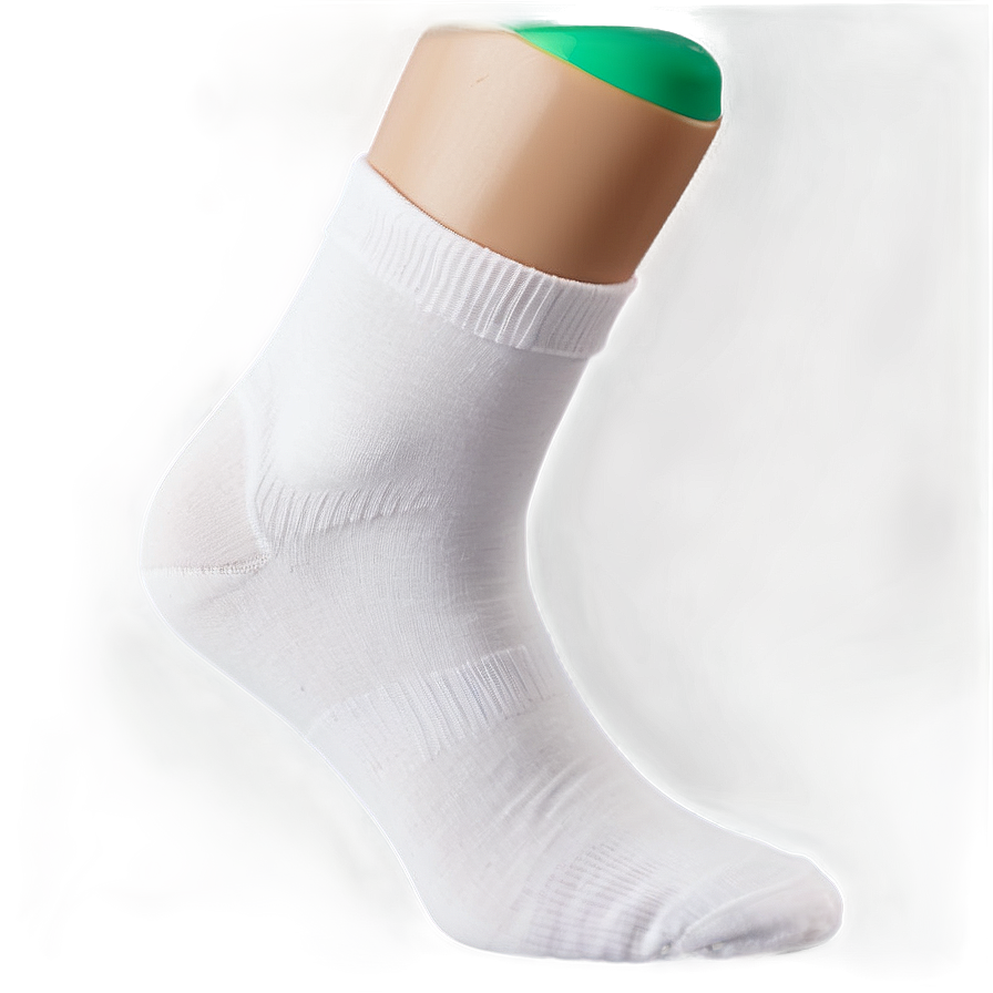 White Low Cut Socks Png Ewi35 PNG image