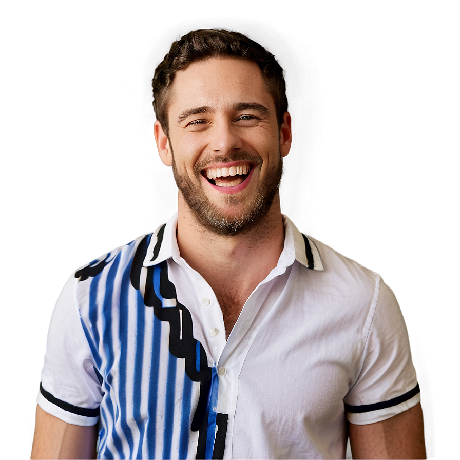 White Man Laughing Png 10 PNG image