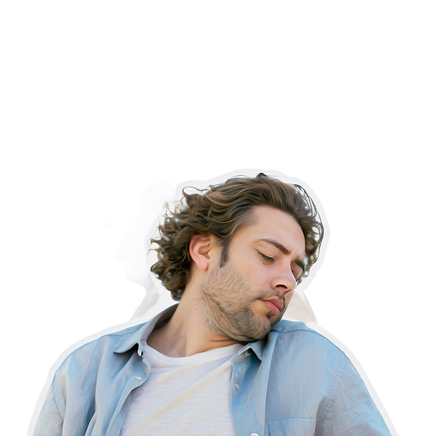 White Man Sleeping Png Vhy56 PNG image