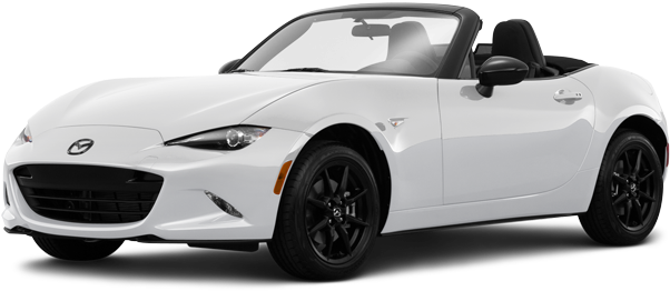 White Mazda M X5 Miata Roadster PNG image