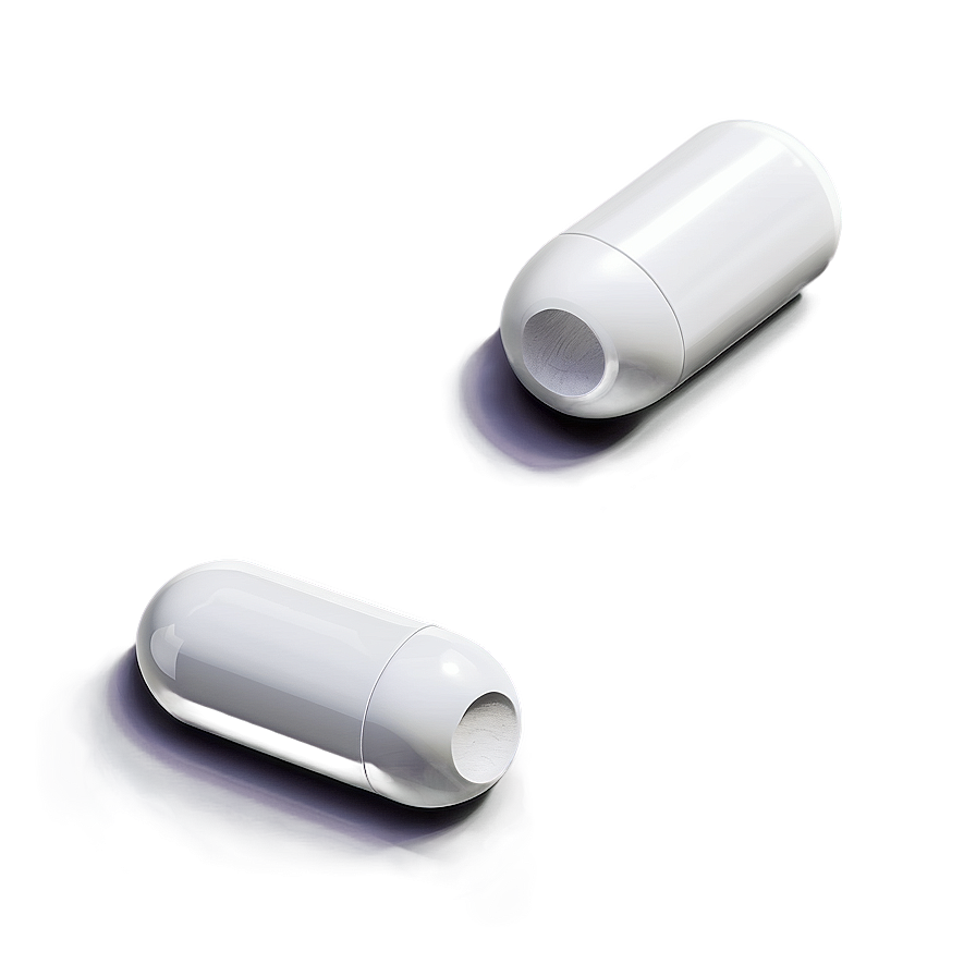 White Medicine Capsule Png Ili17 PNG image