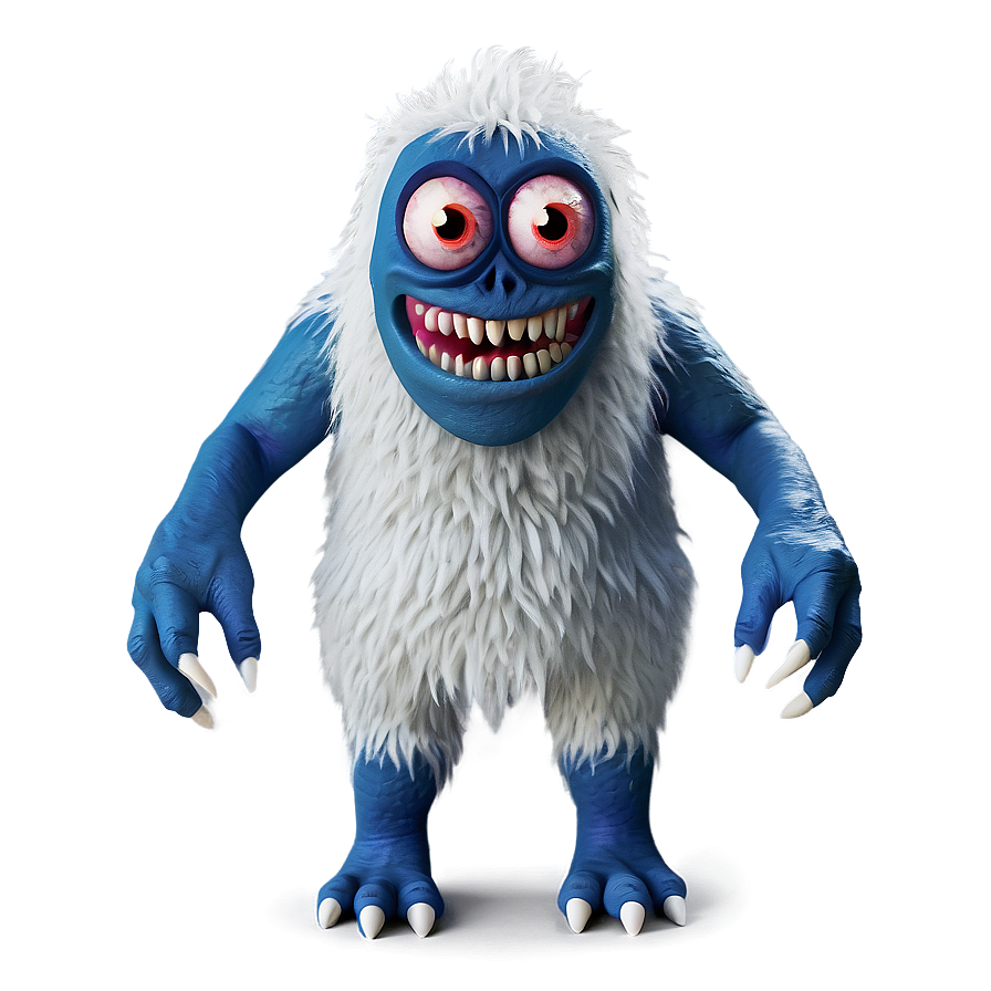 White Monster For Halloween Png Uew97 PNG image