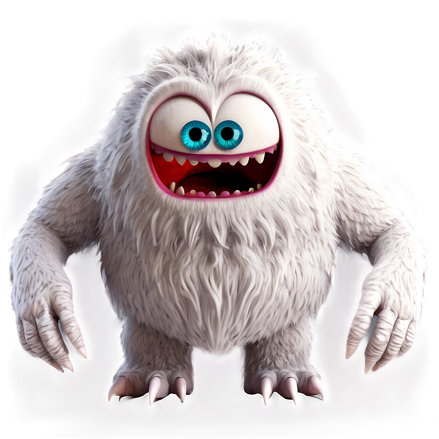 White Monster For Logo Png Ojr PNG image