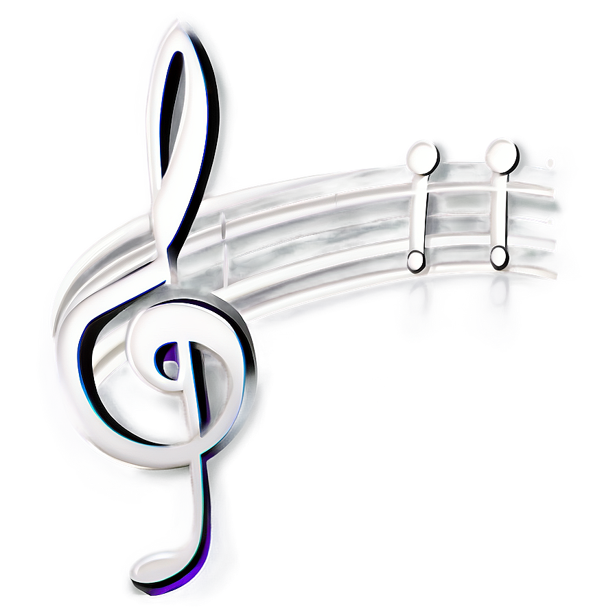 White Music Note For Creatives Png Uyj87 PNG image